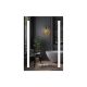 IREDA Oglindă de baie cu iluminare LED, 80 x 60 cm