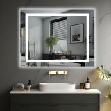 IREDA Oglindă de baie cu iluminare LED, 125 x 75 cm