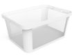 ALBRIS cutie de depozitare 45 L , alb