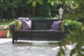 Canapea de grădină CORFU LOVE SEAT MAX, antracit