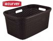 Coș de rufe RATTAN STYLE 45L - maro