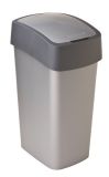 Coș de gunoi FLIPBIN 45 L - gri CURVER