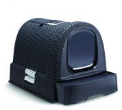 Toaletă pentru pisici RATTAN - CURVER gri