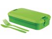 Cutie de gustări,LUNCH & GO box - verde CURVER