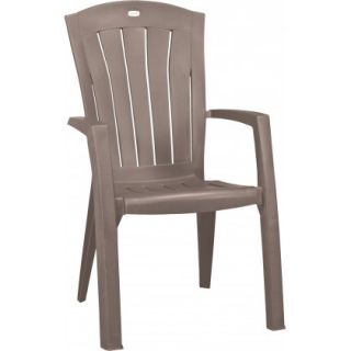 Scaun din plastic SANTORINI - cappuccino