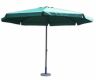 Umbrelă de soare STANDART cu buclă-4 ​​m verde