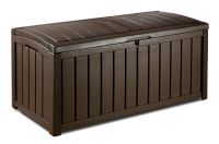 Cutie de depozitare pentru grădină GLENWOOD, 128 x 65 x 61