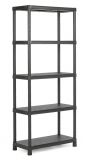 Raft deschis din plastic PLUS 80/5 - 187 x 80 x 40 cm