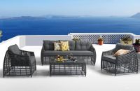 Set de grădină polyrattan OHIO