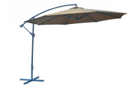 Umbrelă metalică ø 350 cm - maro