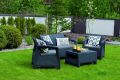 Set de grădină CORFU, antracit