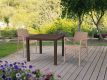 Masă de grădină MELODY QUARTET maro