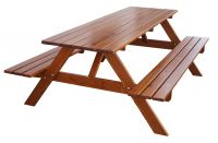 Set de grădină PIKNIK lăcuit - 160 cm