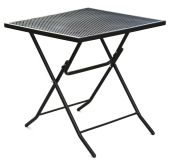 Masă metalică de grădină ZWMT-70F - 72 cm, pliabilă