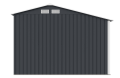 Casă de grădină LUKE A, 195 x 278 x 127 cm, gri