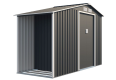 Casă de grădină LUKE A, 195 x 278 x 127 cm, gri