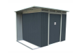 Casă de grădină CHESTER A, 184 x 257 x 142 cm, gri